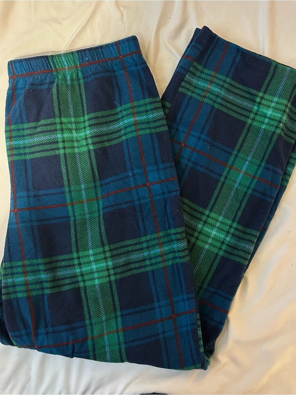 Target Plaid Flannel Pajama Pants - Navy, Green & Teal - Picture 1 of 2